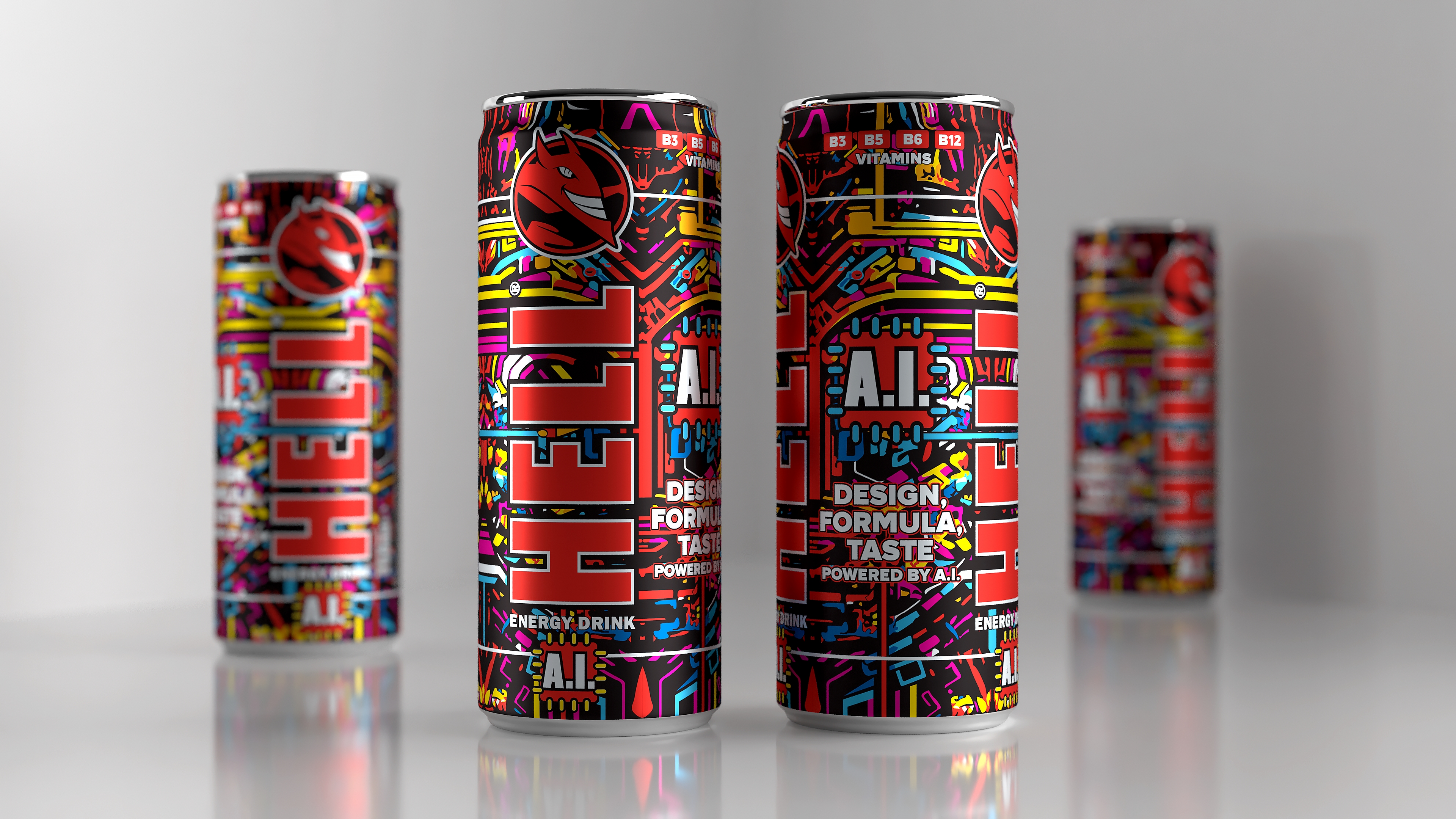 Artificial Intelligence Energy Drink