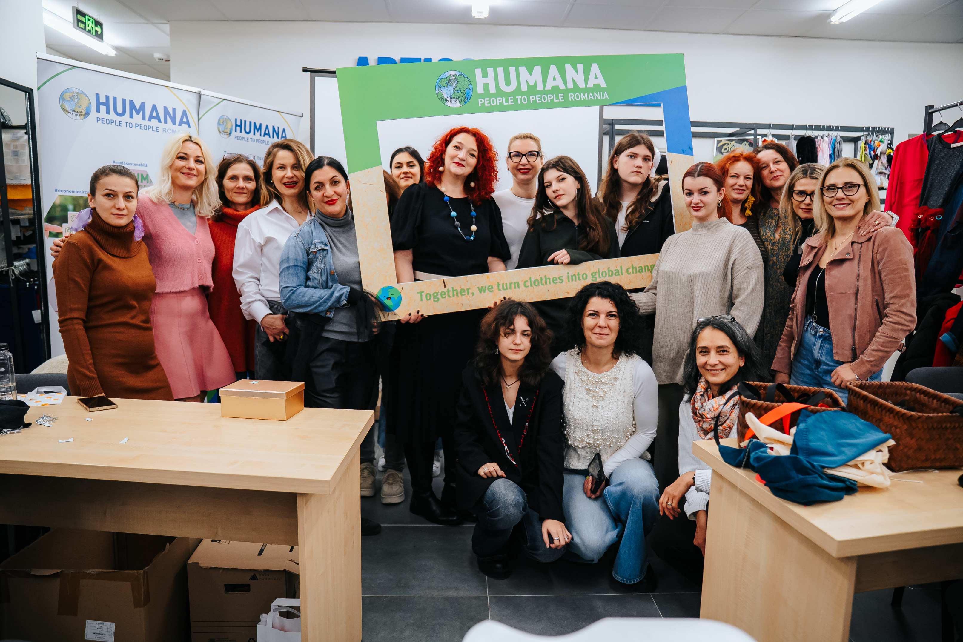 Old Clothes, New Ideas: Humana Hub #3 Brings Sustainable Fashion to Ploiești